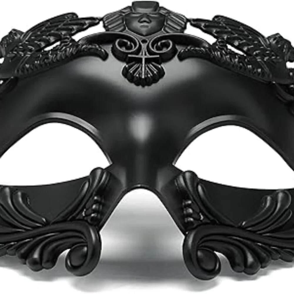 Greek Roman Masquerade Mask Halloween Mask Venetian Mardi Gras Mask - Picture 2 of 8
